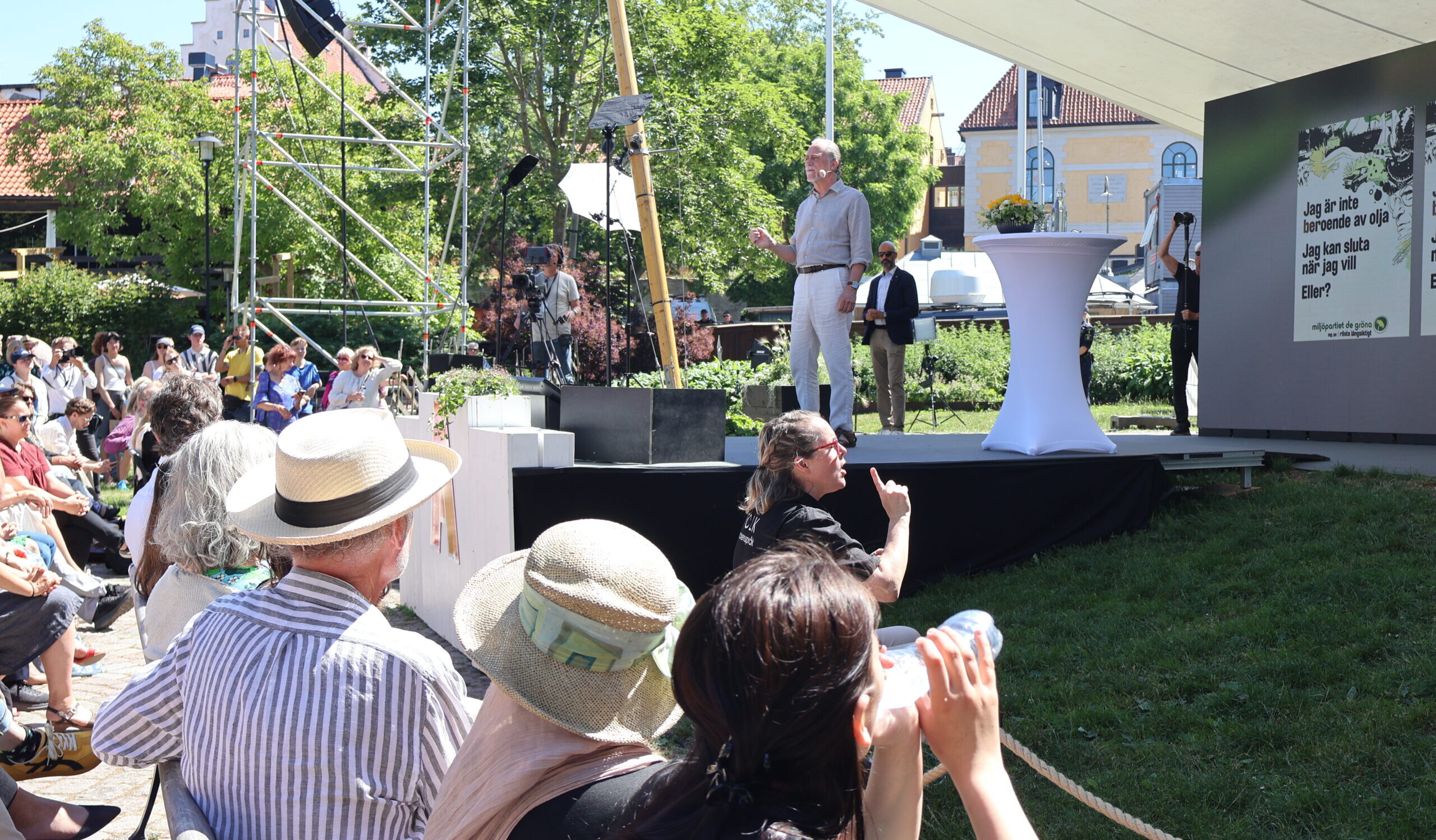 Daniel Hellden, Almedalen.